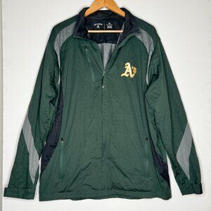 Vintage MLB Oakland Athletics A's Antigua Jacket Windbreaker
